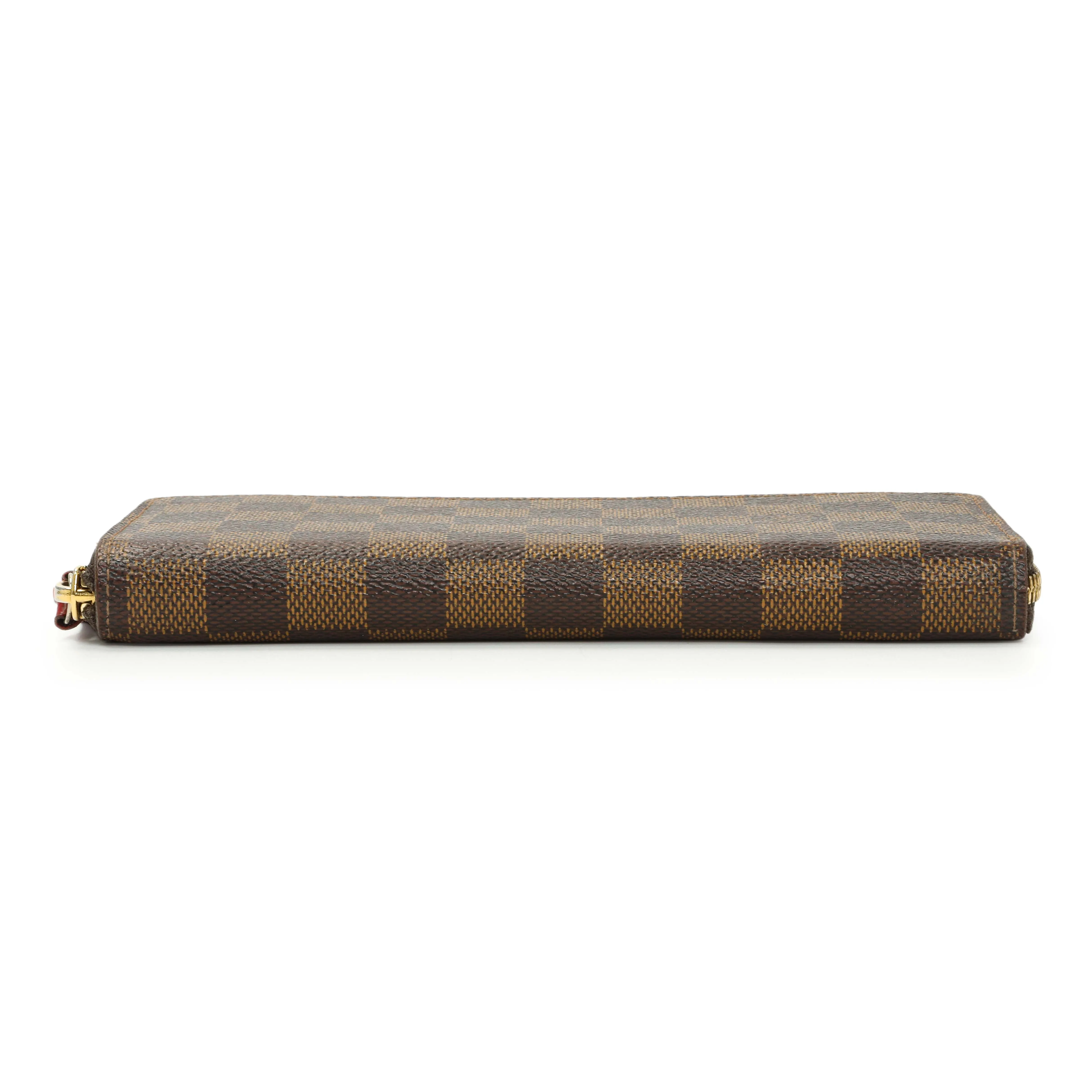 Louis Vuitton Damier Ebene Clemence Wallet