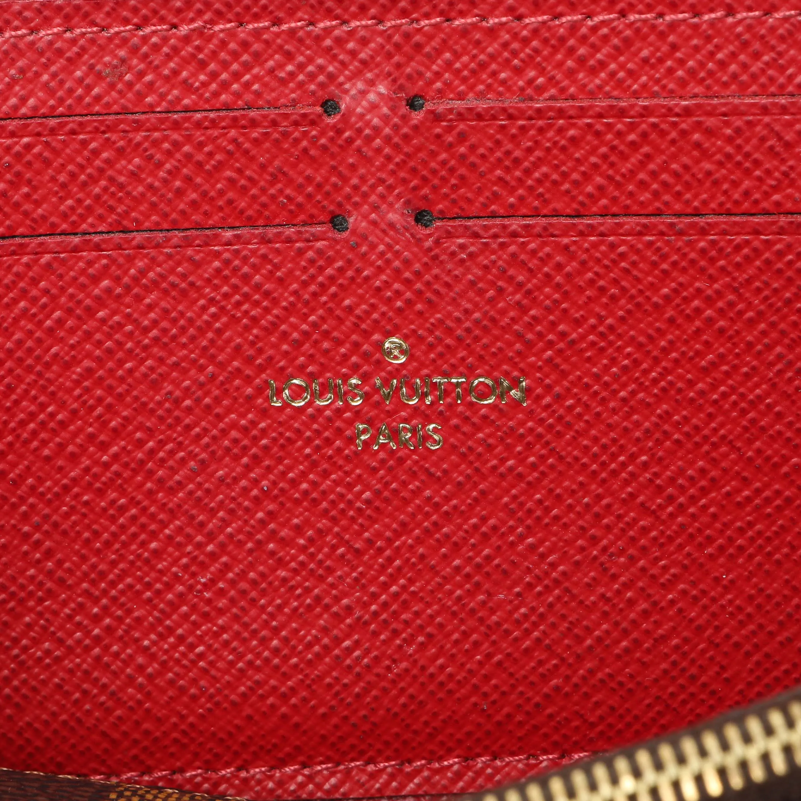 Louis Vuitton Damier Ebene Clemence Wallet