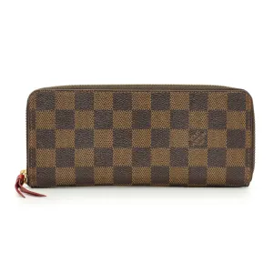 Louis Vuitton Damier Ebene Clemence Wallet