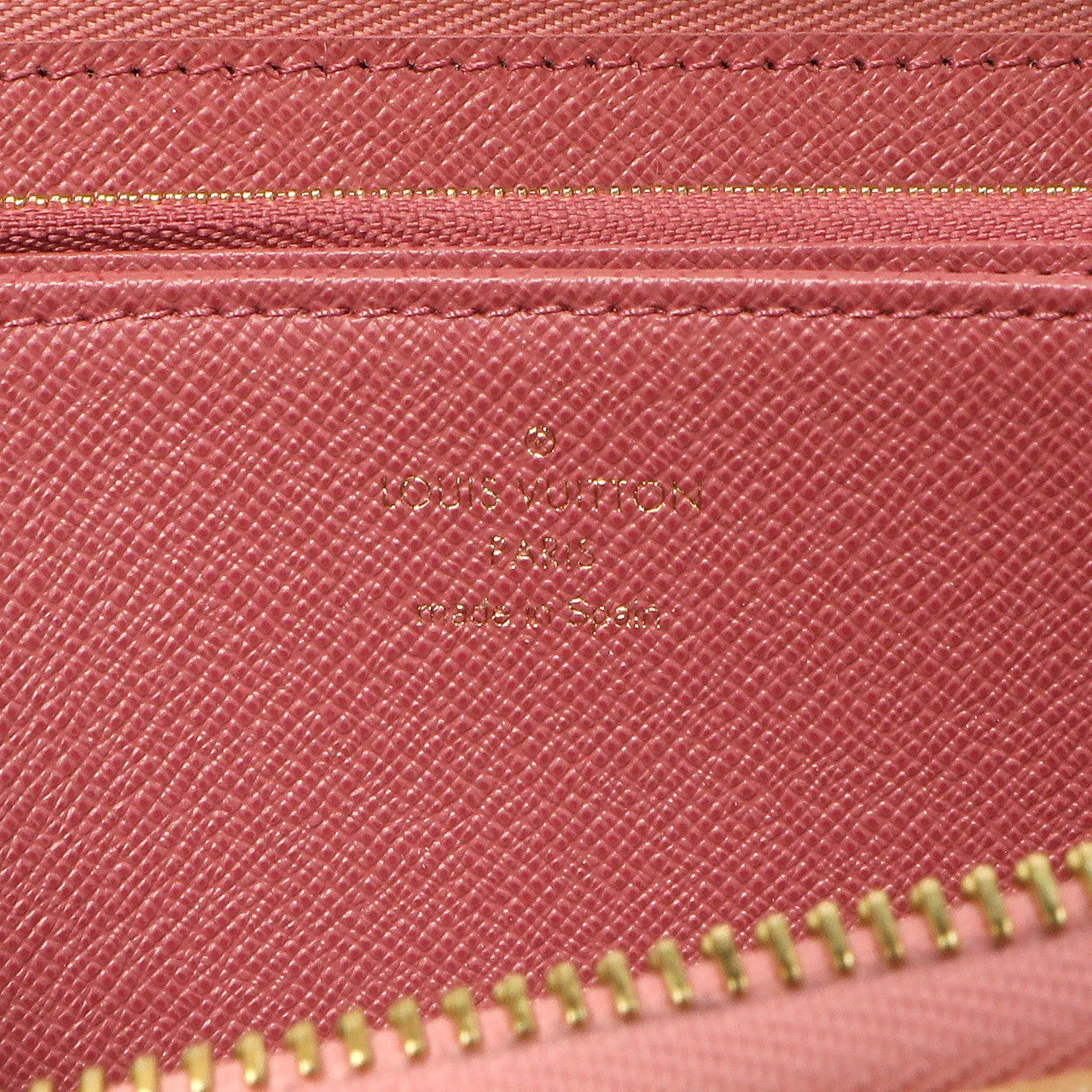 Louis Vuitton Pink Denim Monogram Jacquard Zippy Wallet