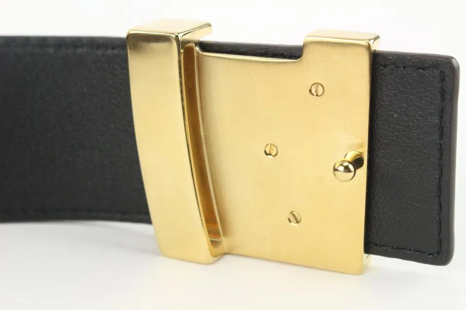 Louis Vuitton x Supreme LV x Supreme 110/44 Brown Monogram LV Initials Belt 128lv53