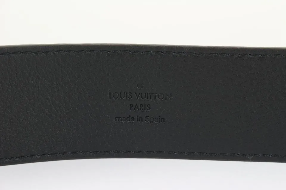 Louis Vuitton x Supreme LV x Supreme 110/44 Brown Monogram LV Initials Belt 128lv53