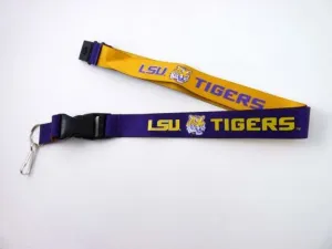 LSU Tigers Lanyard Reversible - Special Order