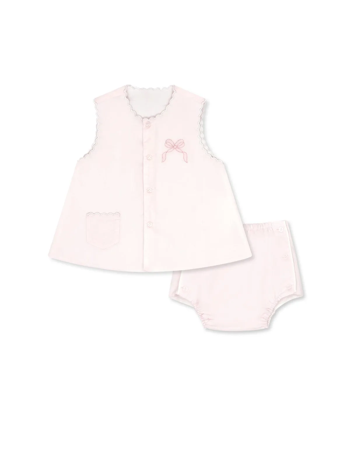Lullaby Set: Maria Diaper Set - Blessing Pink