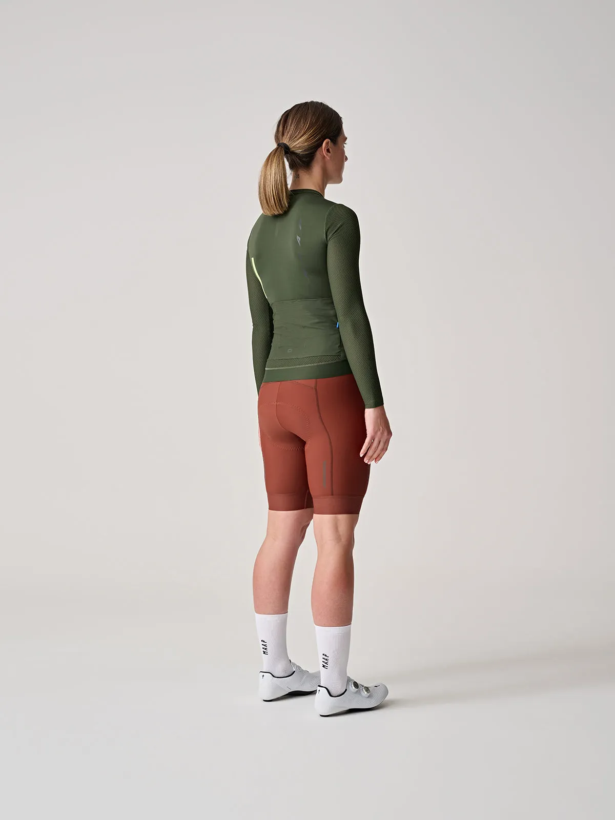 MAAP Women's Evade Pro Base LS Jersey 2.0 - Bronze Green