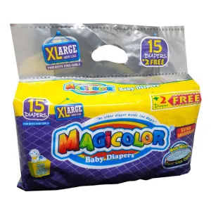 MAGICOLOR DIAPER XL 15`S