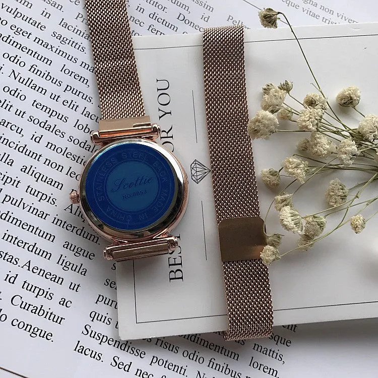 Magnetic Strap Quartz Wristwatch