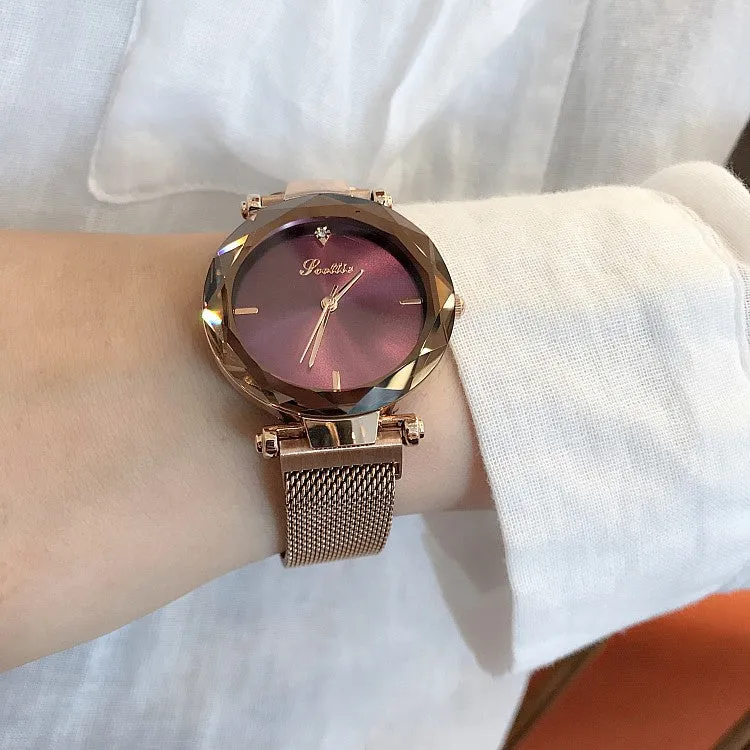Magnetic Strap Quartz Wristwatch