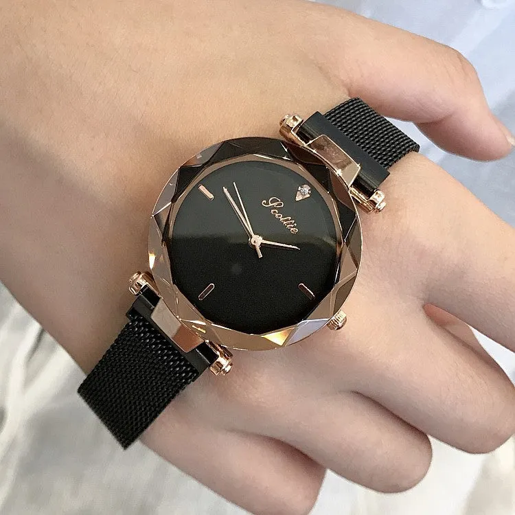 Magnetic Strap Quartz Wristwatch