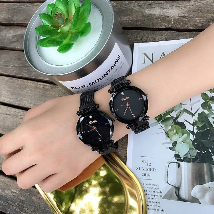 Magnetic Strap Quartz Wristwatch