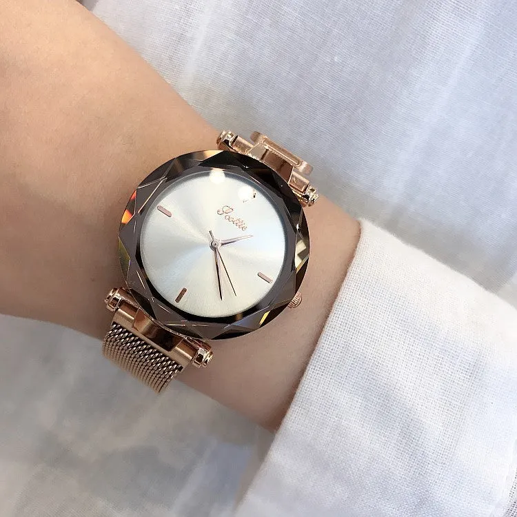 Magnetic Strap Quartz Wristwatch