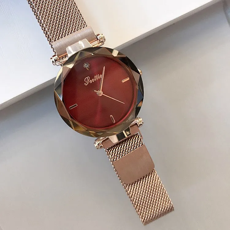 Magnetic Strap Quartz Wristwatch