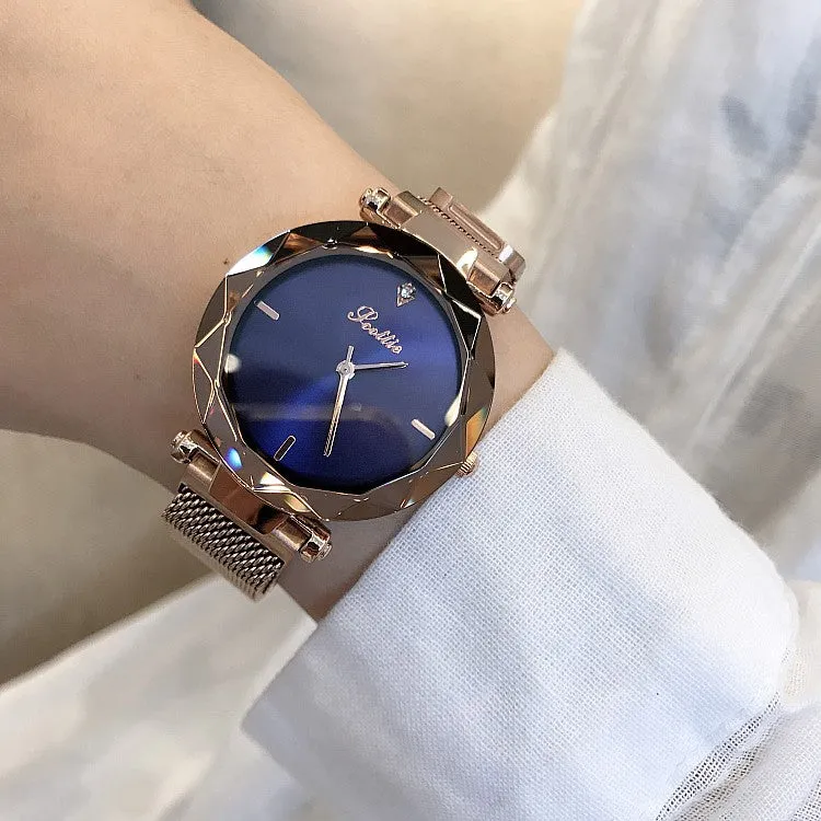 Magnetic Strap Quartz Wristwatch