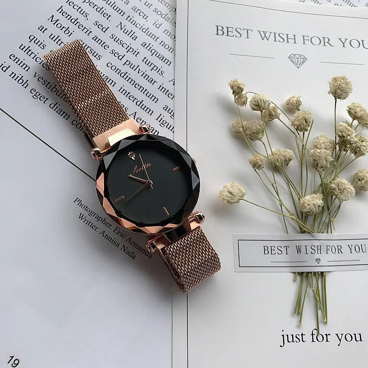 Magnetic Strap Quartz Wristwatch