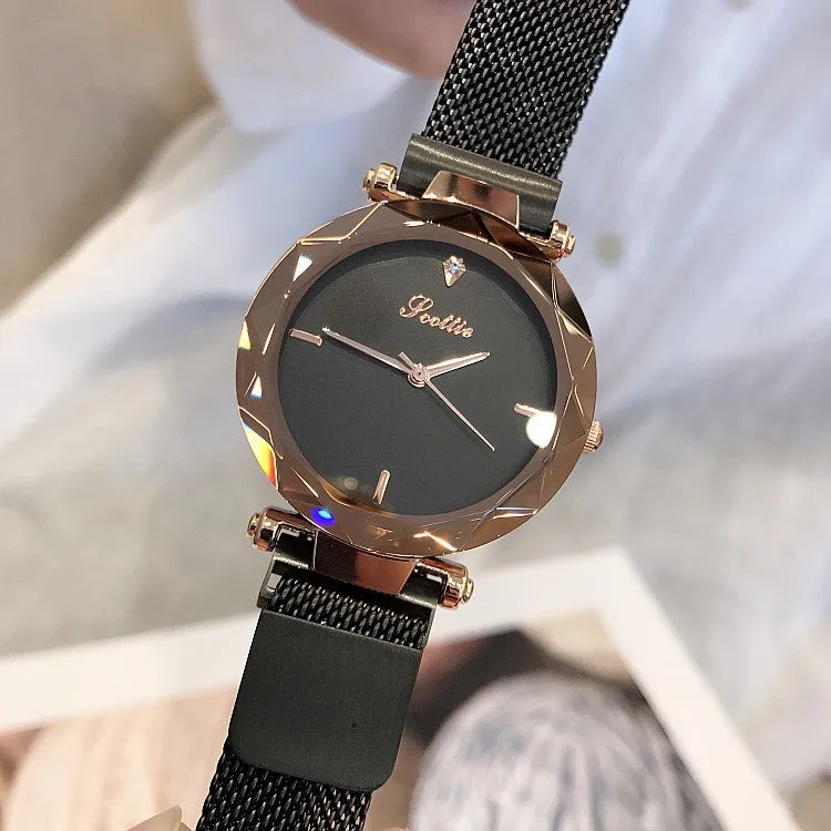 Magnetic Strap Quartz Wristwatch