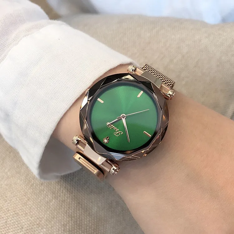 Magnetic Strap Quartz Wristwatch