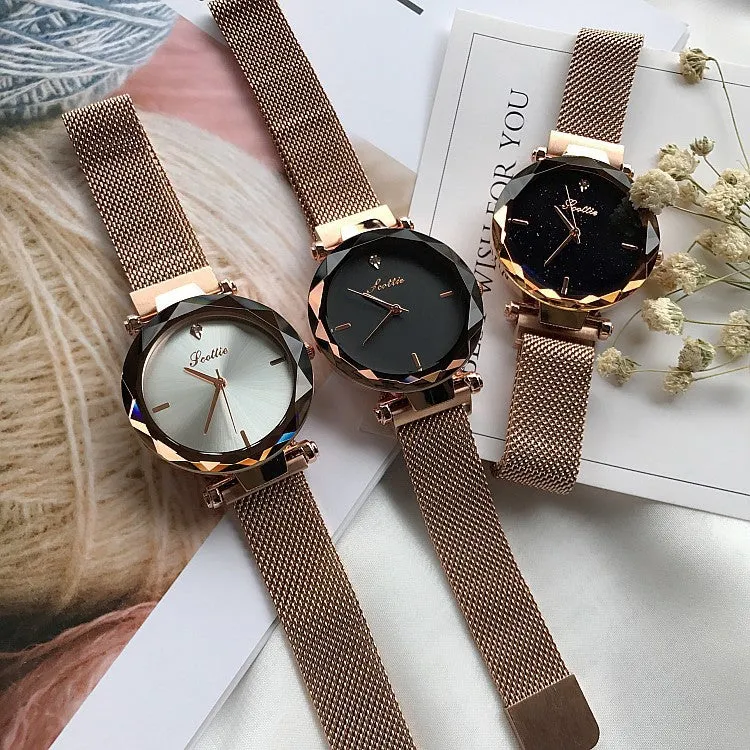 Magnetic Strap Quartz Wristwatch