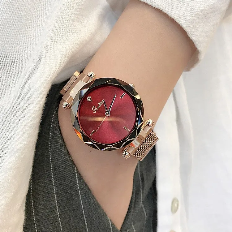 Magnetic Strap Quartz Wristwatch