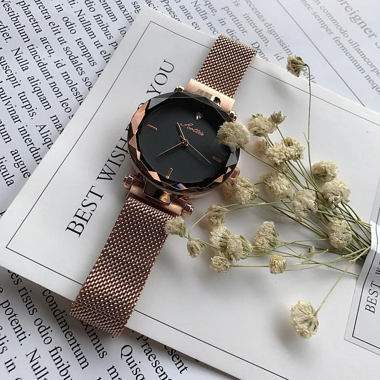 Magnetic Strap Quartz Wristwatch