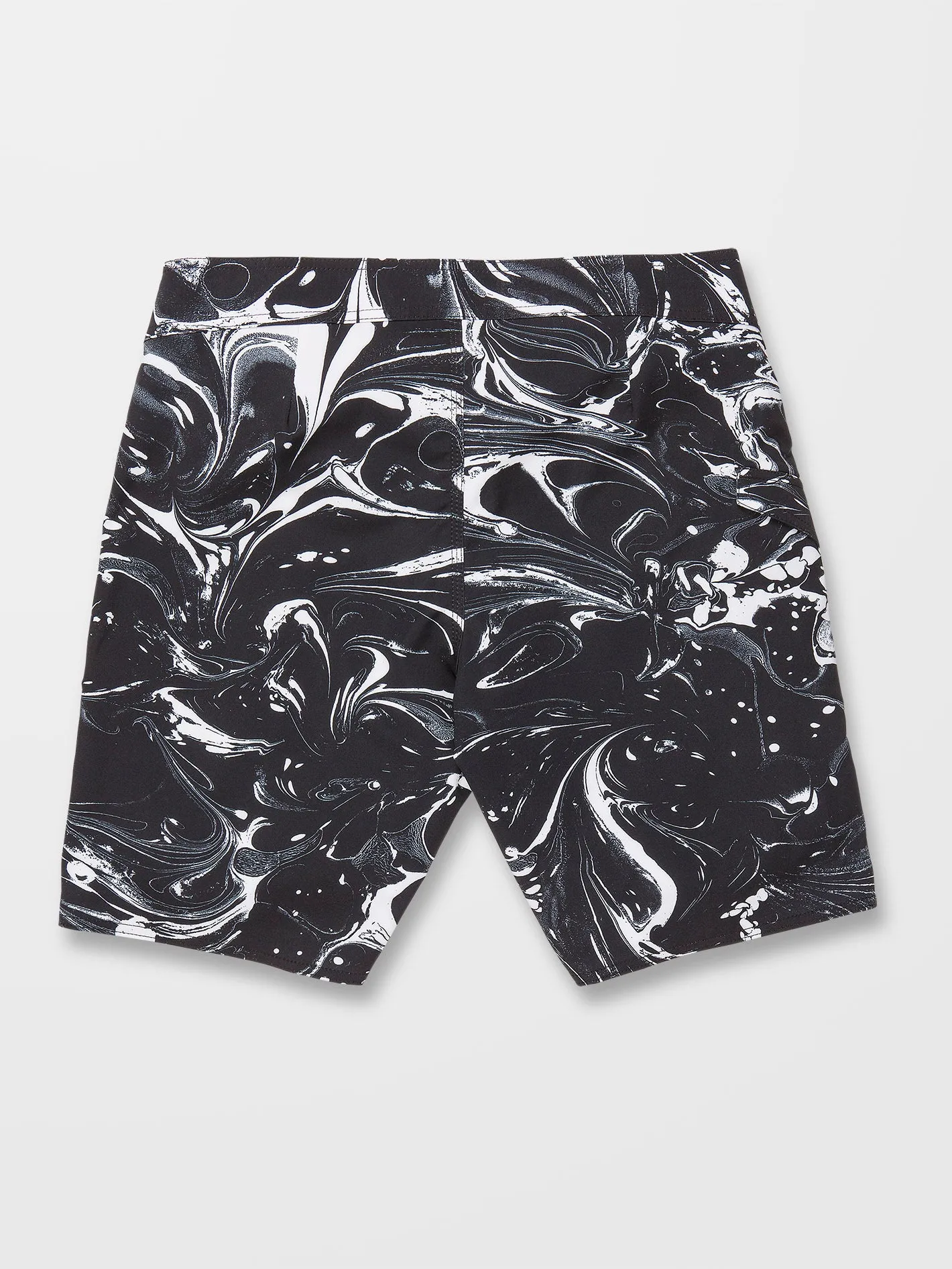 Marble Mod 19" Boardshort - BLACK