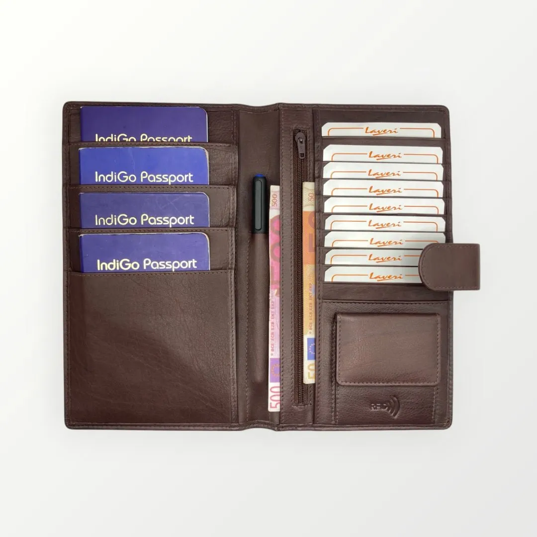 Marvel Premium Leather Family Passport Wallet RFID Protection #1715.NL