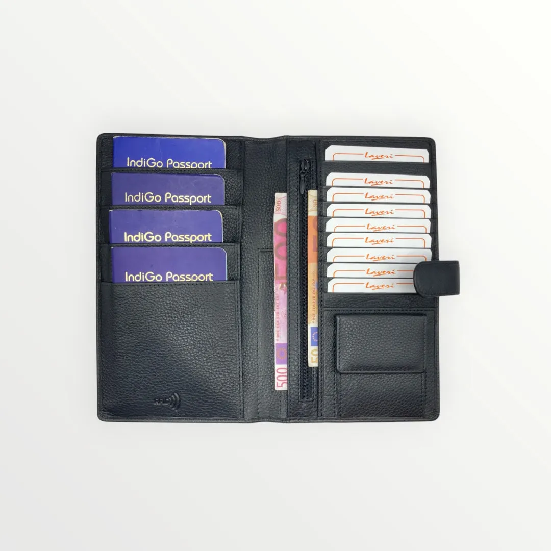 Marvel Premium Leather Family Passport Wallet RFID Protection #1715.NL