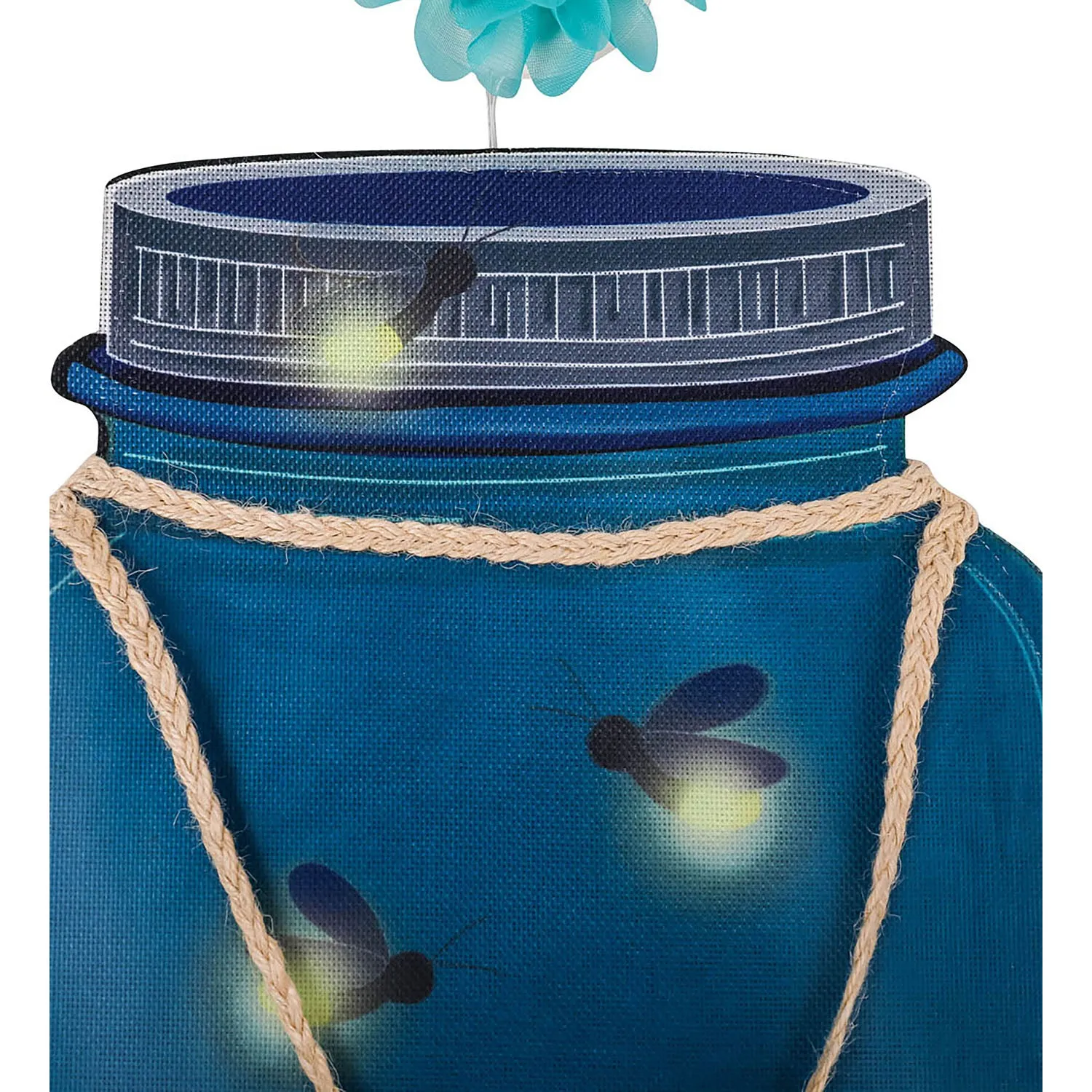 Mason Jar and Fireflies LED Window Décor,2ddw2253