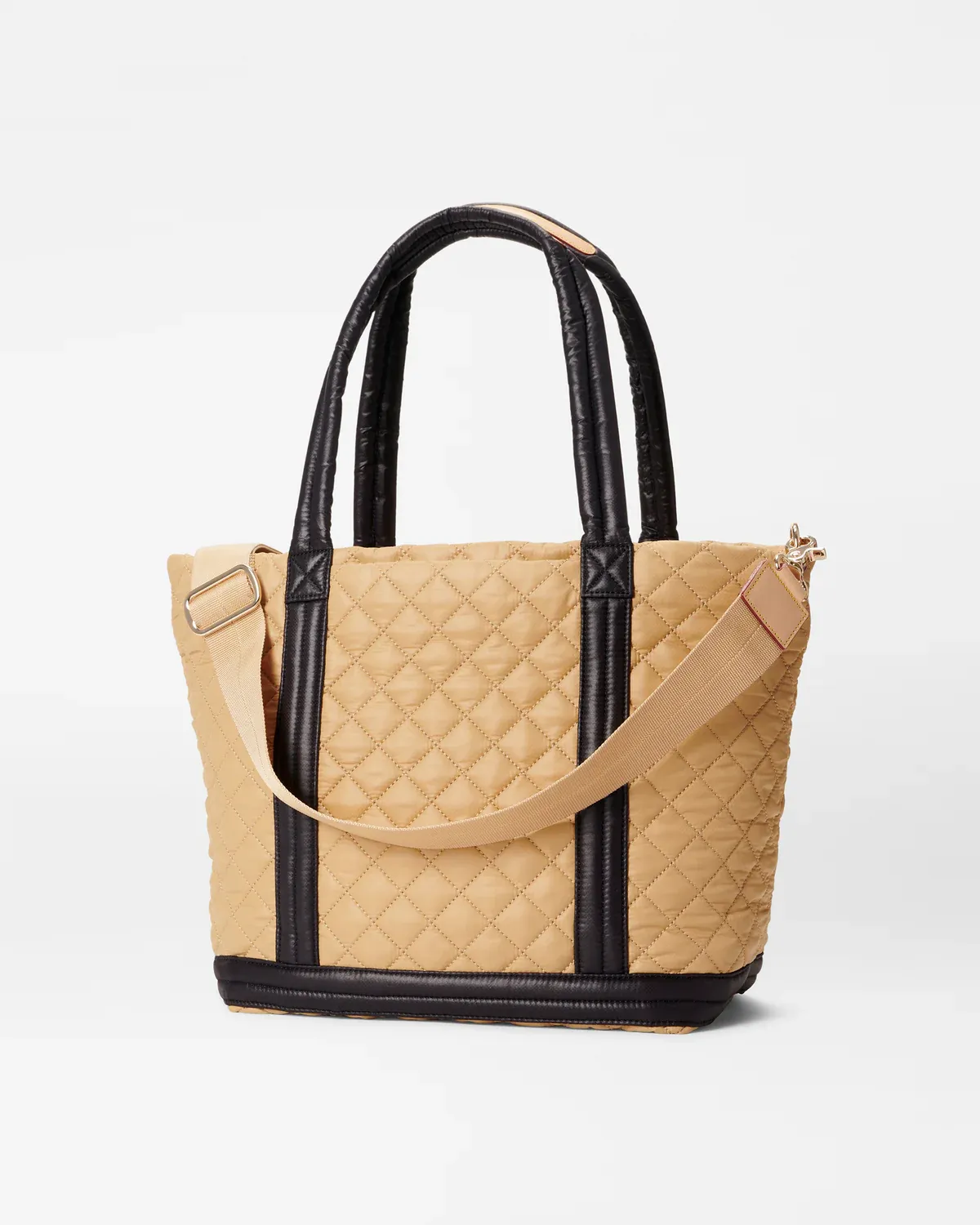 Medium Empire Tote | Camel Black
