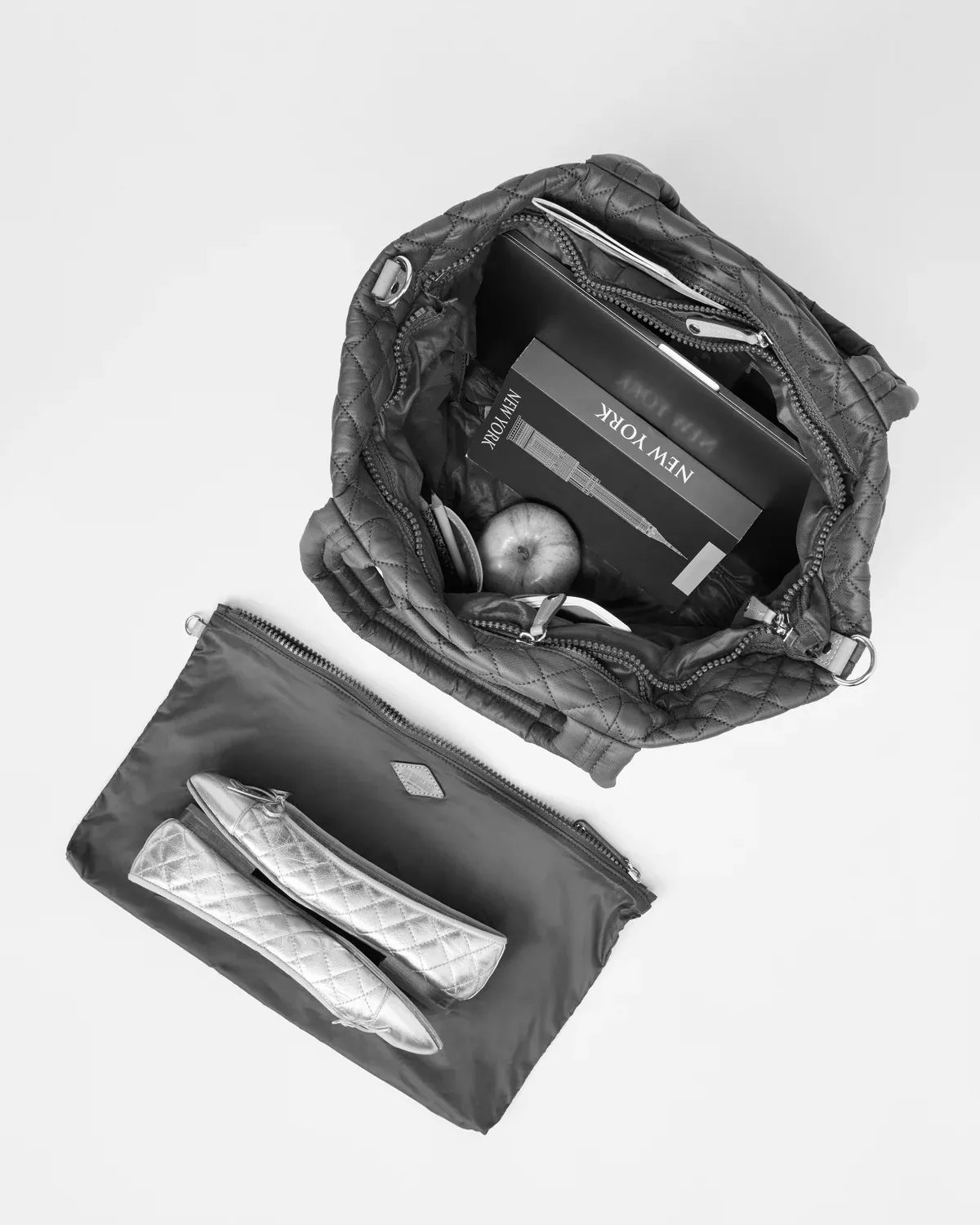 Medium Metro Tote Deluxe | Mauve