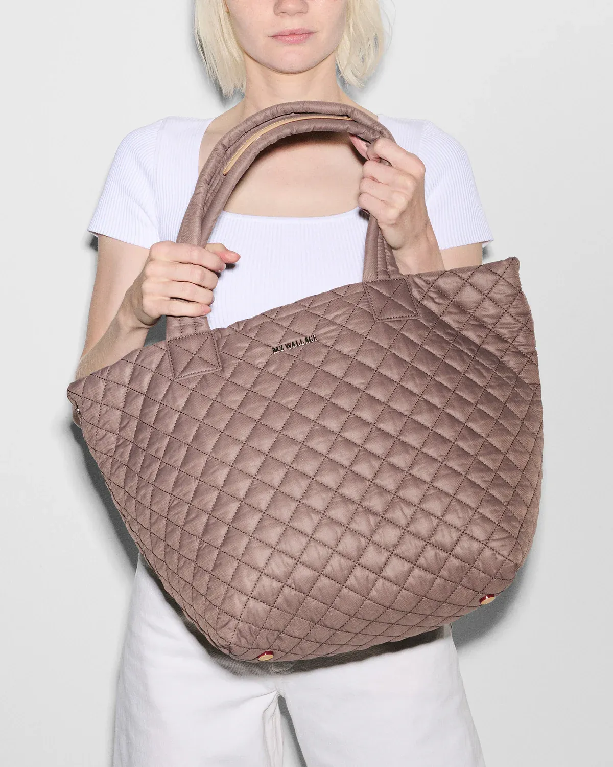 Medium Metro Tote Deluxe | Mauve