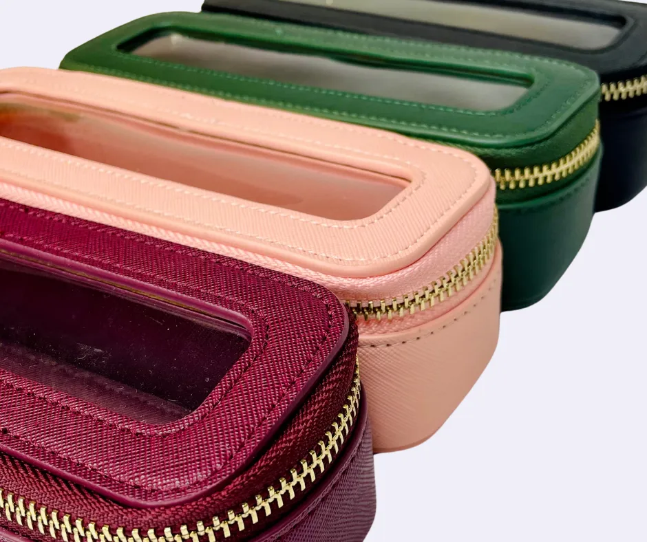 Meet Me There Mini Cosmetic Case - Black