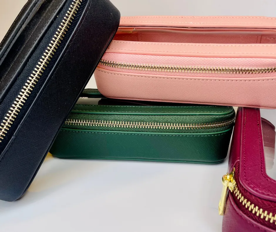 Meet Me There Mini Cosmetic Case - Green