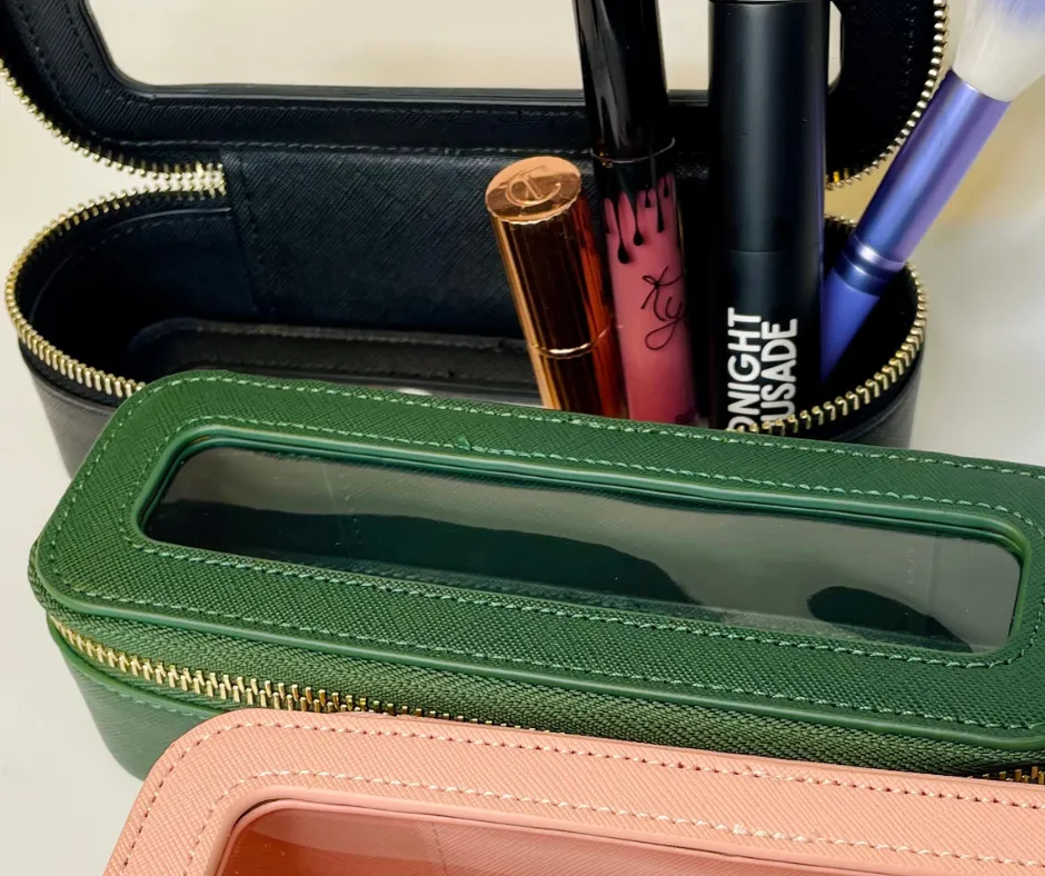 Meet Me There Mini Cosmetic Case - Green