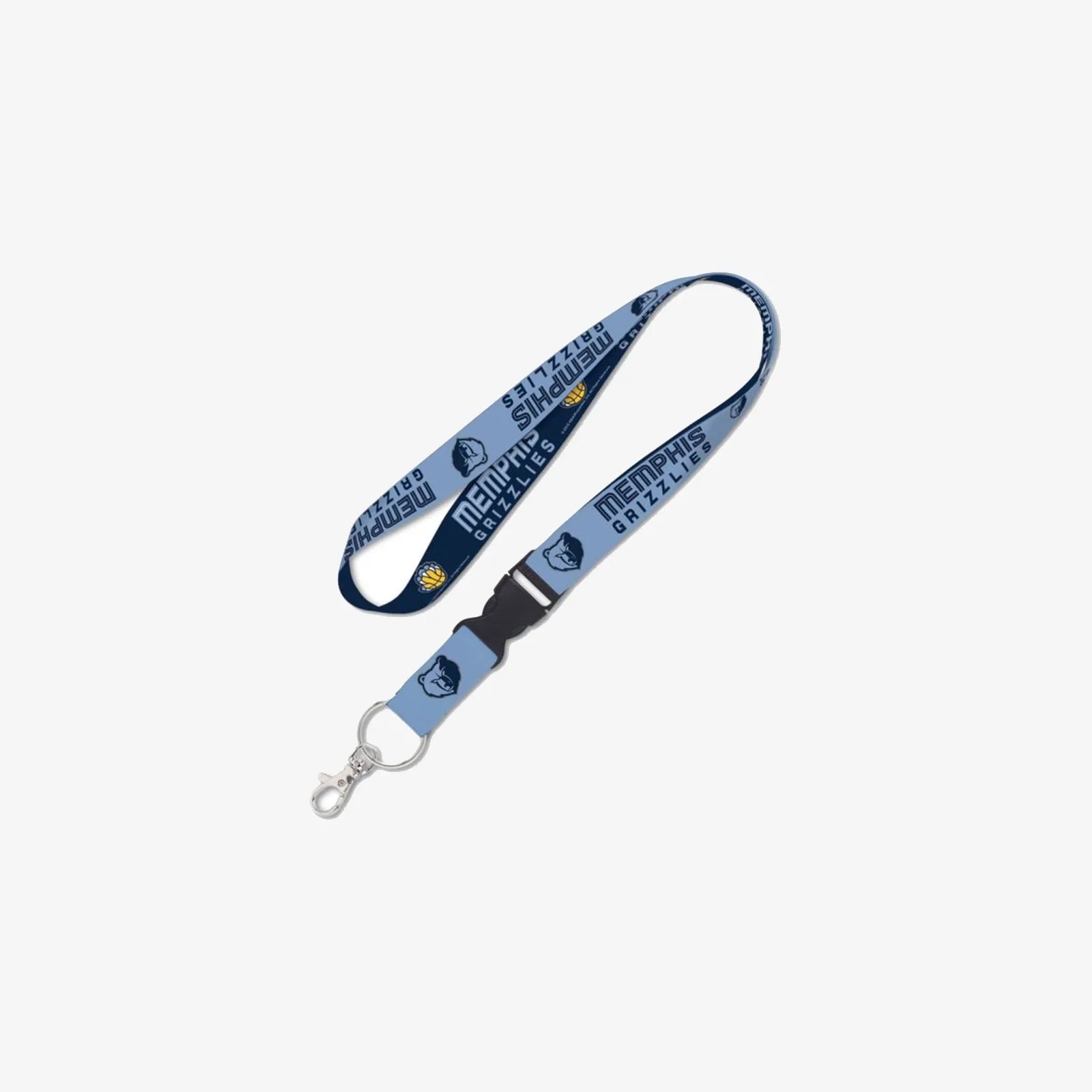 Memphis Grizzlies 1" Lanyard W/Detachable Buckle
