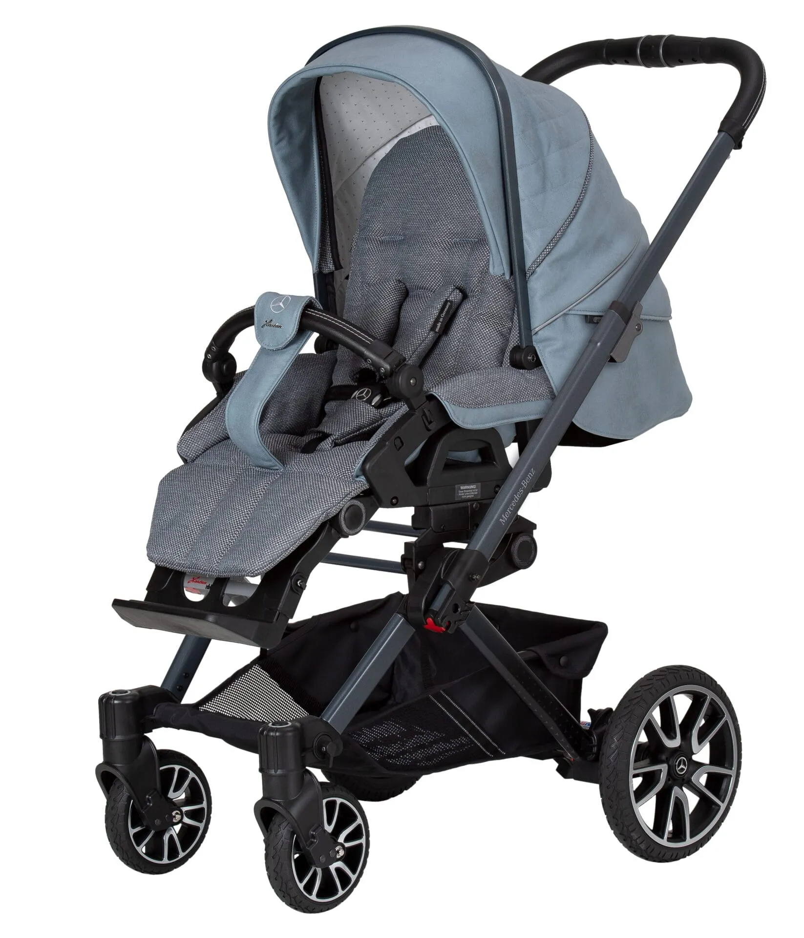 Mercedes Avantgarde GTS Stroller inc. Carrycot - Denimblau