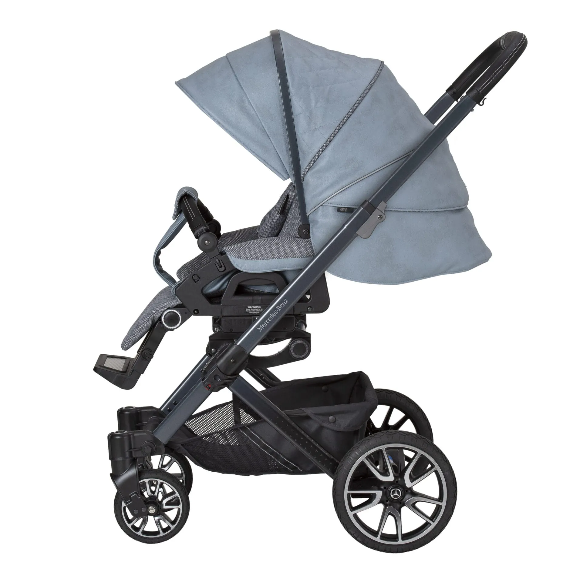 Mercedes Avantgarde GTS Stroller inc. Carrycot - Denimblau