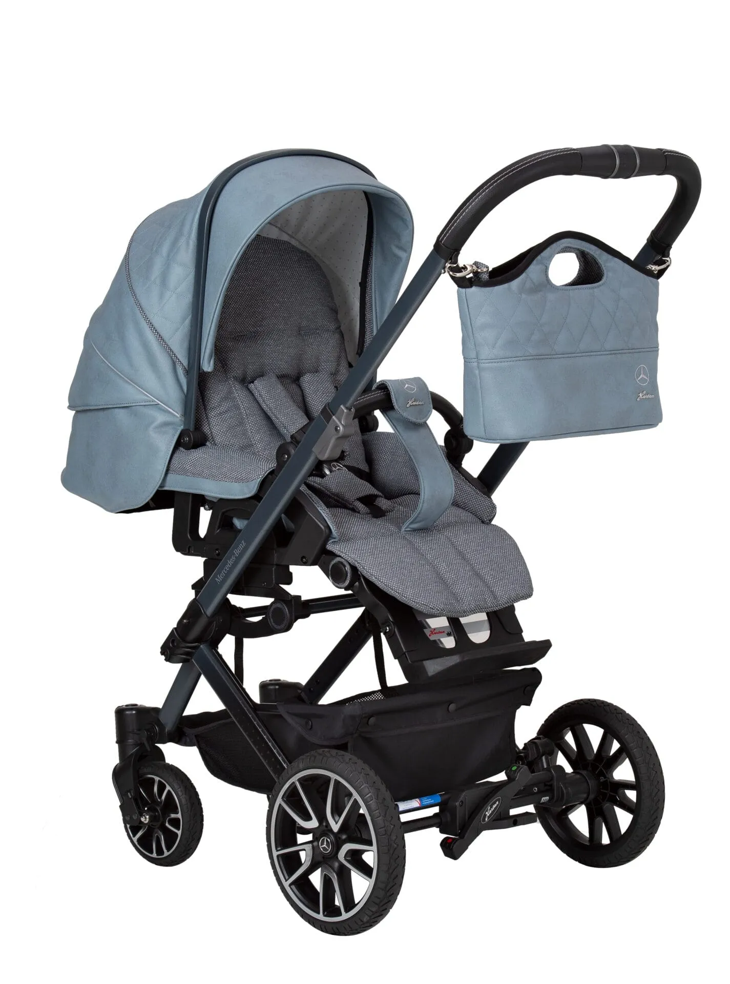 Mercedes Avantgarde GTS Stroller inc. Carrycot - Denimblau
