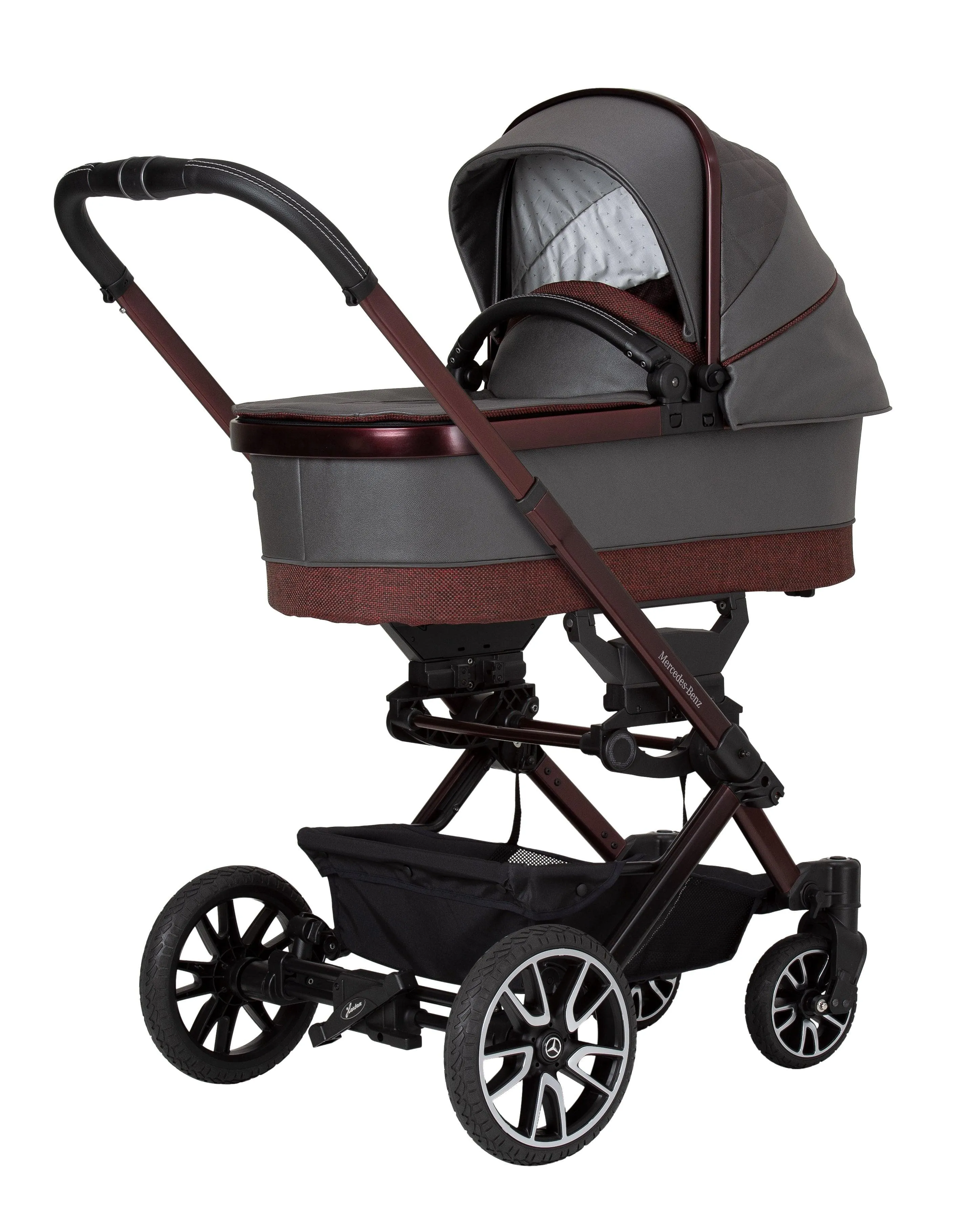 Mercedes Avantgarde GTS Stroller inc. Carrycot - Rubellit