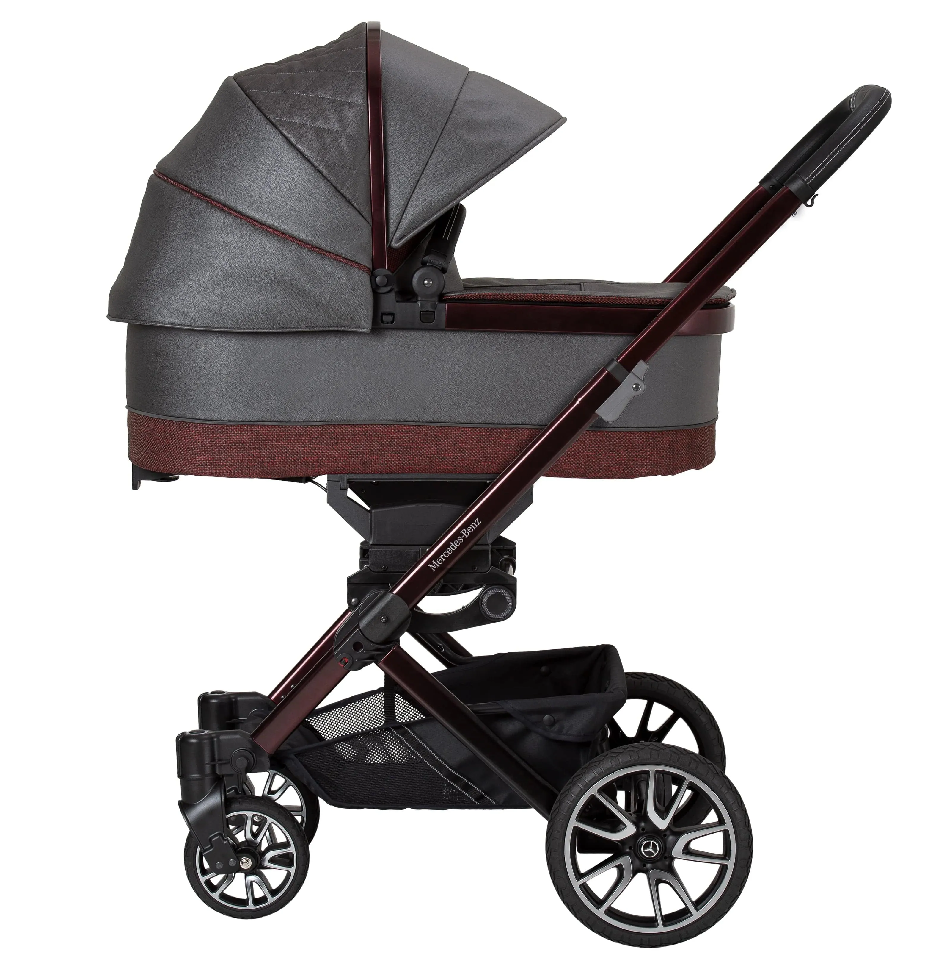 Mercedes Avantgarde GTS Stroller inc. Carrycot - Rubellit