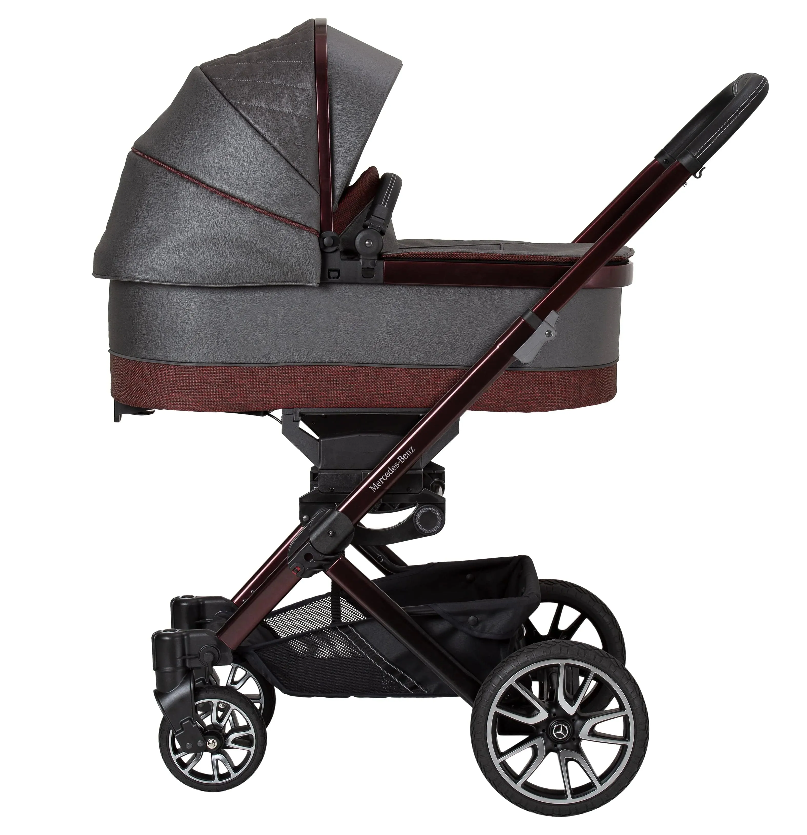 Mercedes Avantgarde GTS Stroller inc. Carrycot - Rubellit