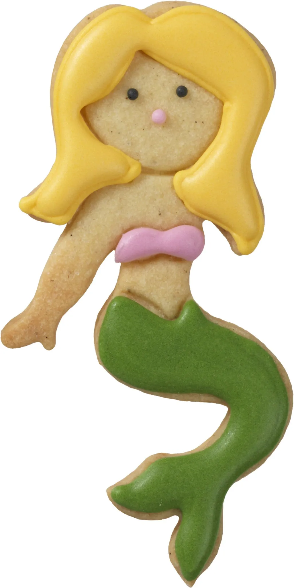 Mermaid Cookie Cutter with Embossed Detail 11cm