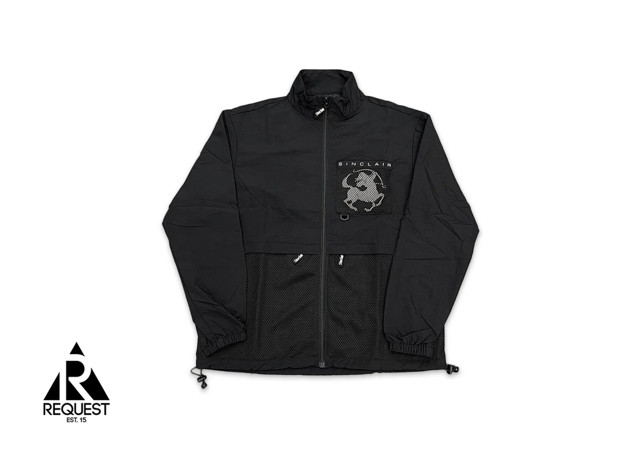 Mesh Pocket Jacket "Black"