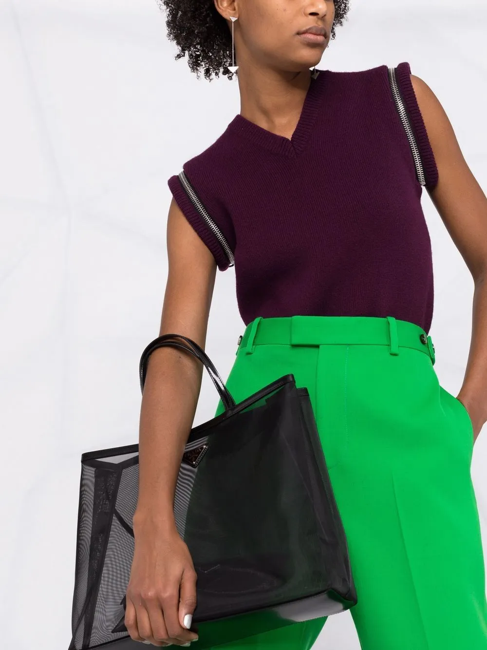Mesh tote bag