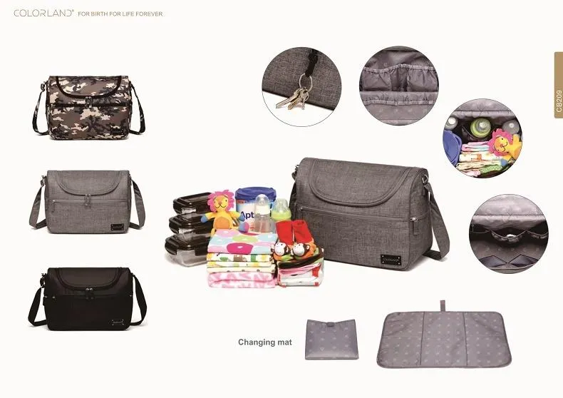 Messenger Large Diaper Bag
