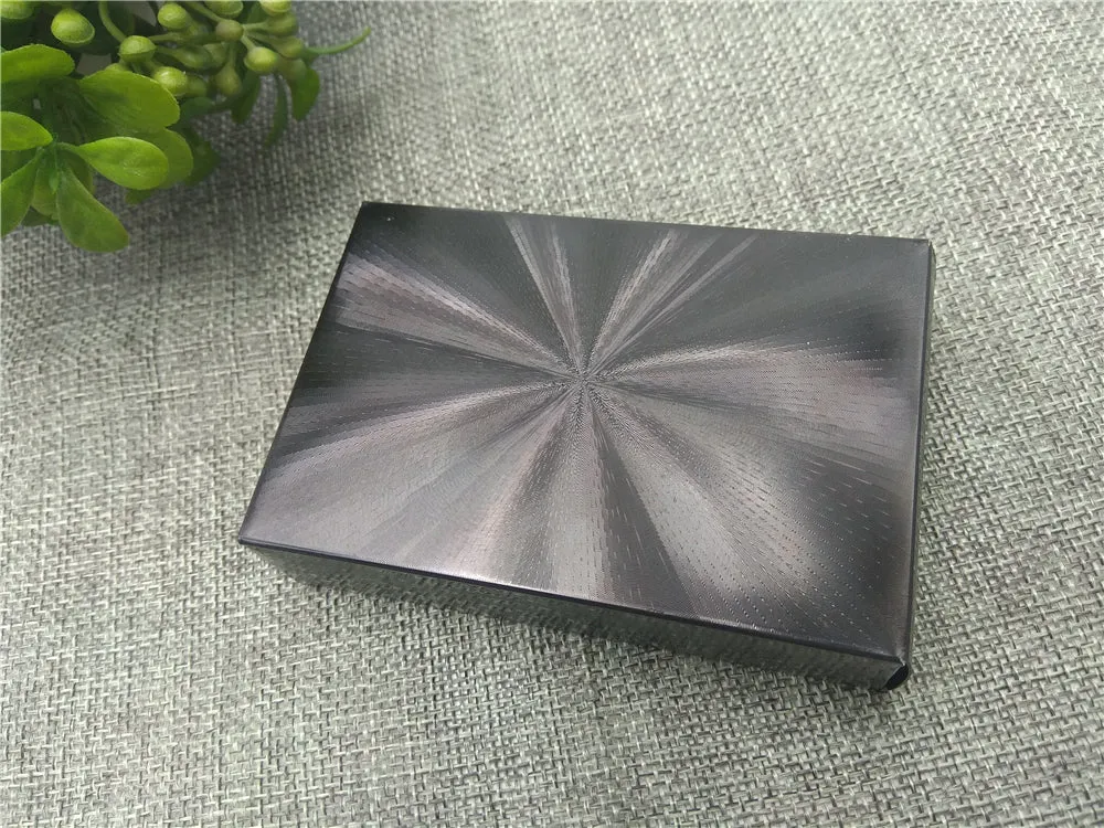 Metallic Styled Plastic Waterproof Playing Cards