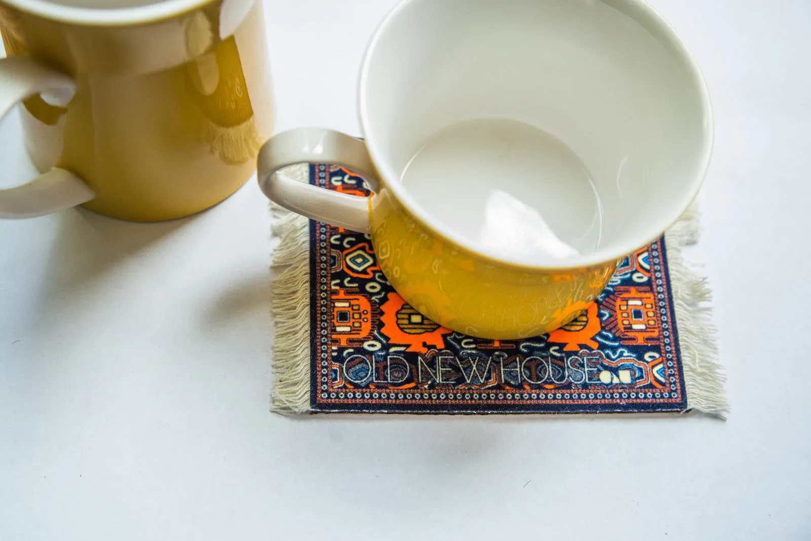Metropolitan Museum of Art Mughal Lotus Rug Coaster Set