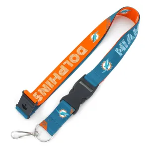 Miami Dolphins Lanyard Crossfade Design