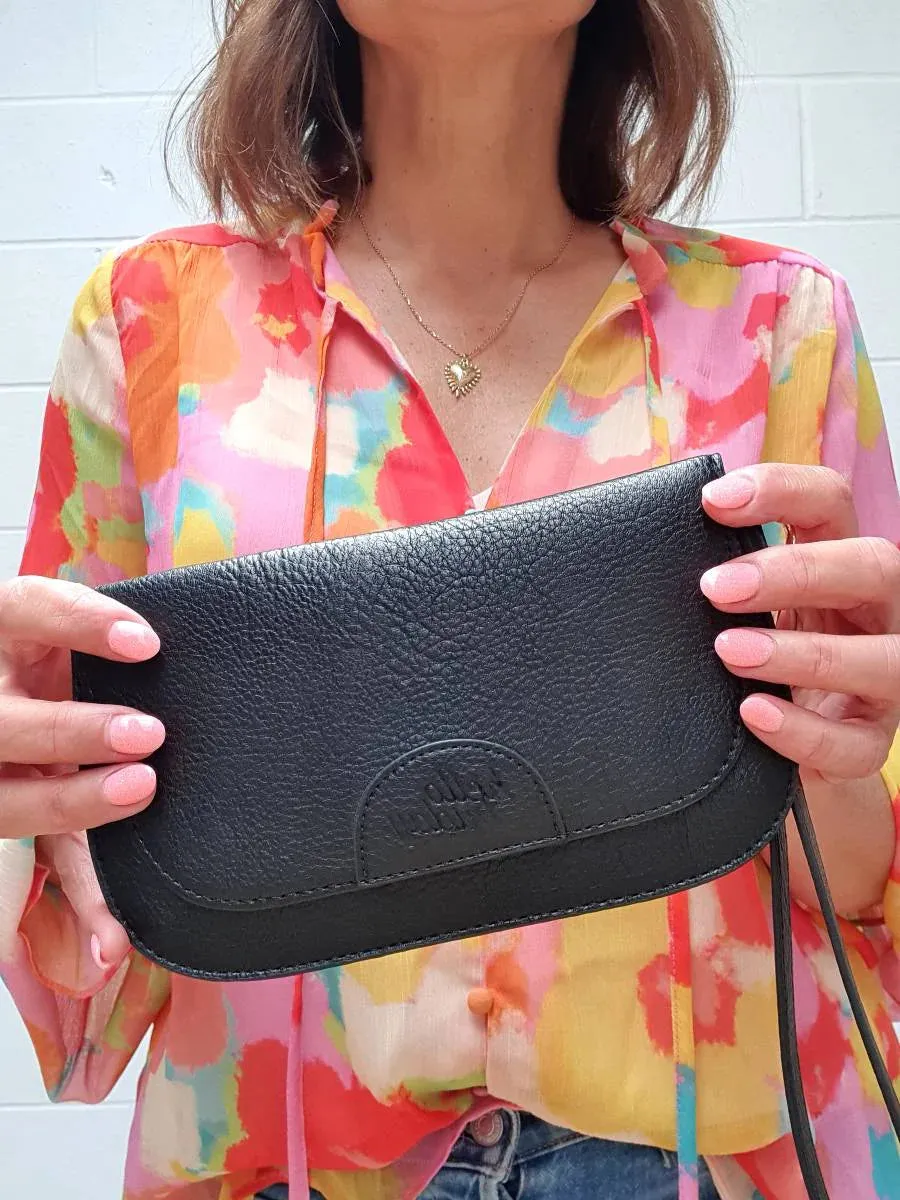 Millie Clutch Wallet - Black