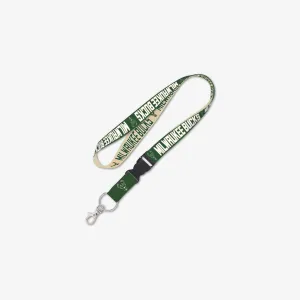 Milwaukee Bucks 1" Lanyard W/Detachable Buckle