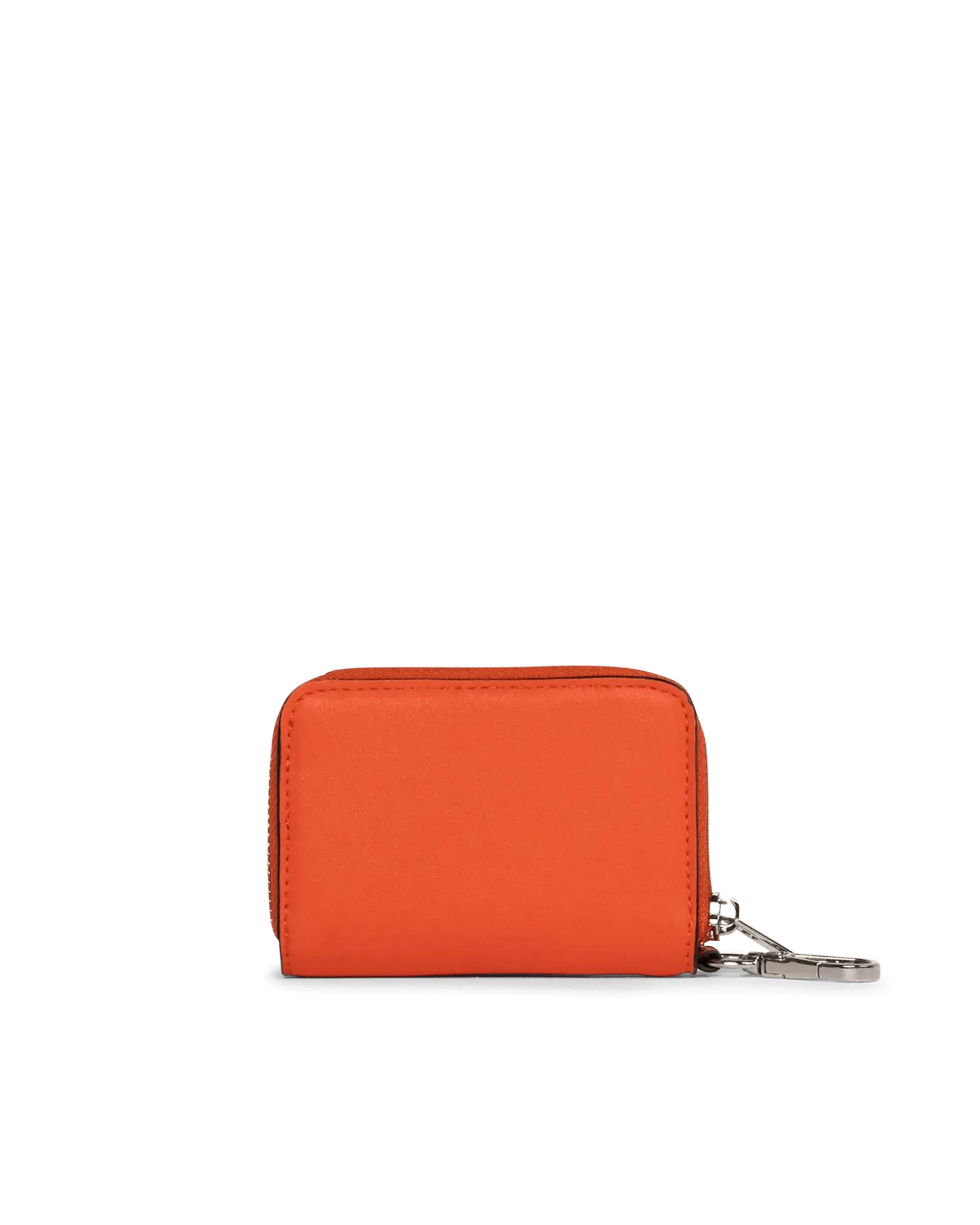 Mini Logo Print Zip Cardholder